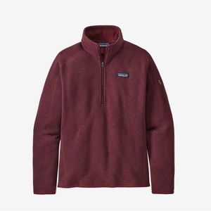 Patagonia Women’s Better Sweater 1/4 zip fleece